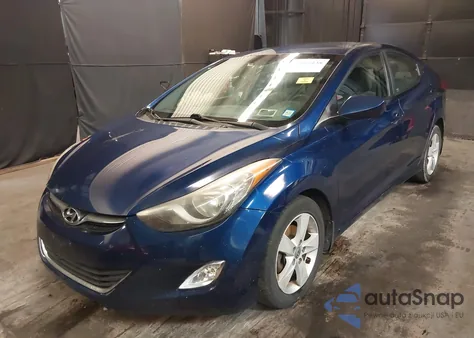 2013 Hyundai Elantra Gls z USA, uszkodzony, nr VIN KMHDH4AE6DU580568